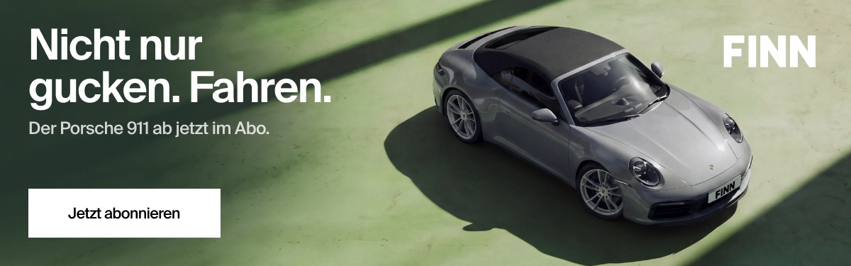FINN Porsche Banner