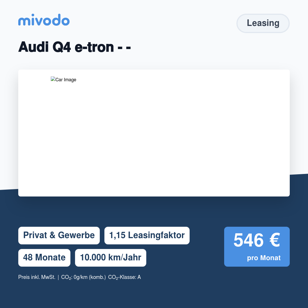 Audi Q4 e-tron - -