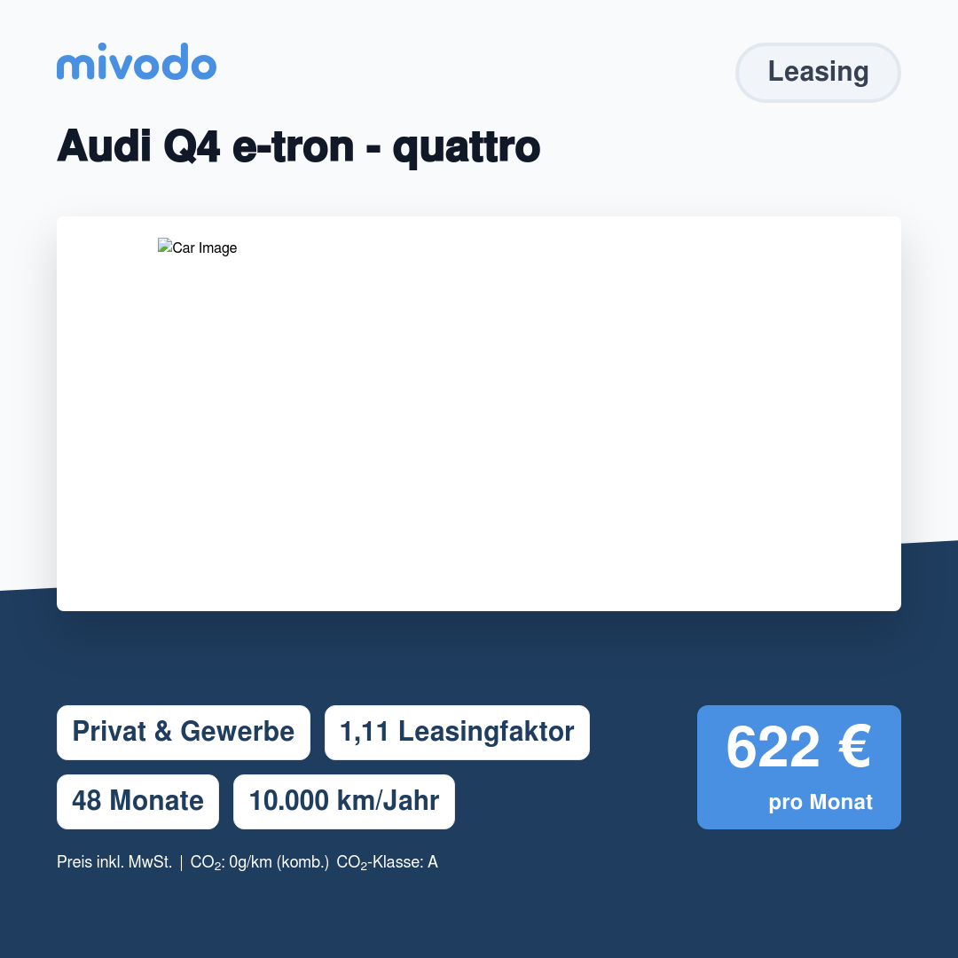 Audi Q4 e-tron - quattro